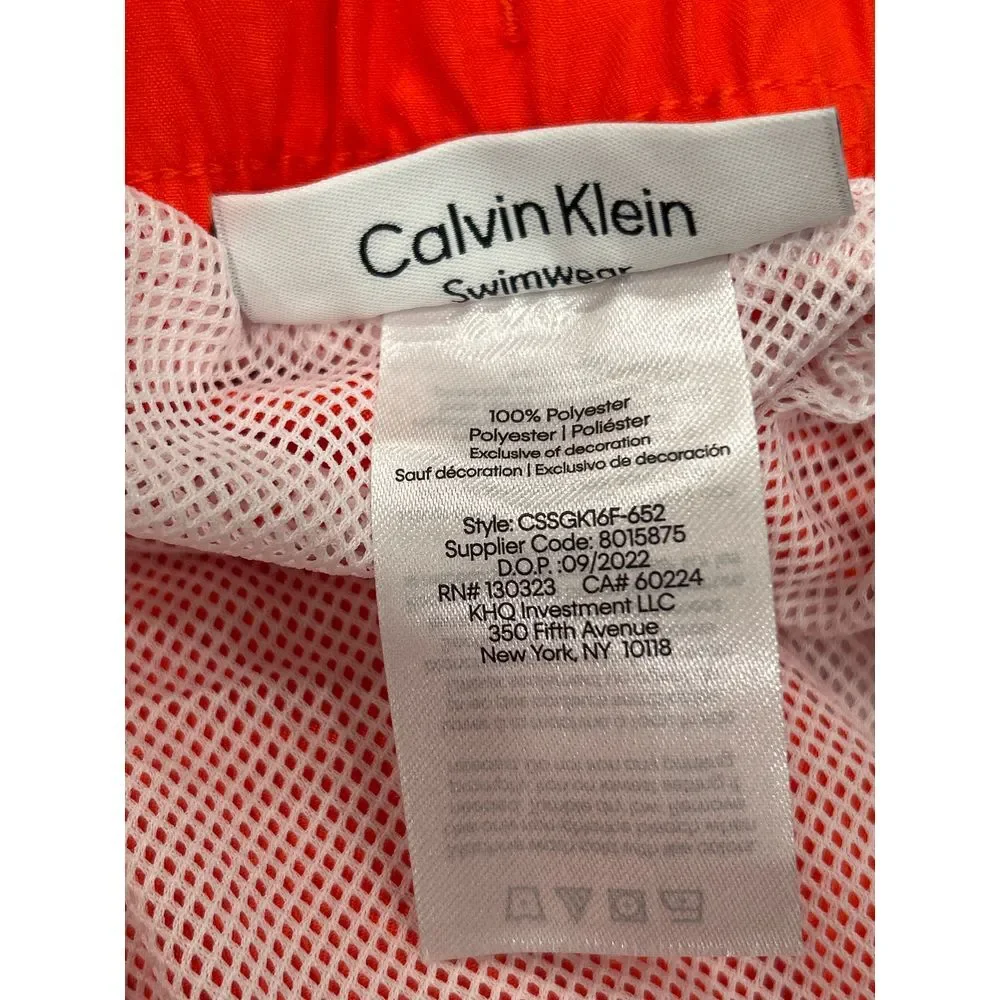 Calvin Klein‎ Swimwear Orange Size XL